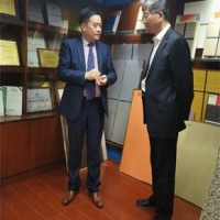 中國絕熱節能材料協會韓繼先秘書長蒞臨深圳摩天走訪調研